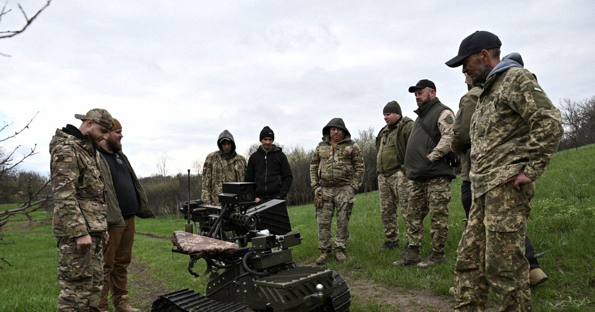 ゼレンスキー氏「無人兵器だけで陣地奪還」　露侵攻後で「初」