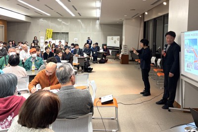 イベントでは多様な防災の取り組みも紹介された＝北九州市小倉北区で2026年4月13日午後7時57分、橋本勝利撮影