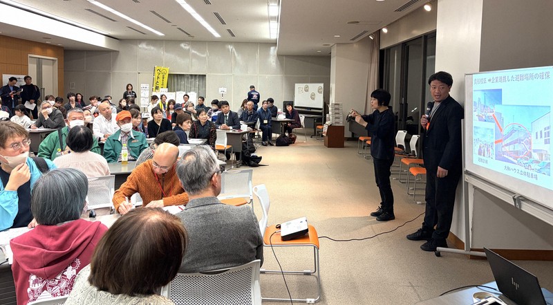 イベントでは多様な防災の取り組みも紹介された＝北九州市小倉北区で2026年4月13日午後7時57分、橋本勝利撮影