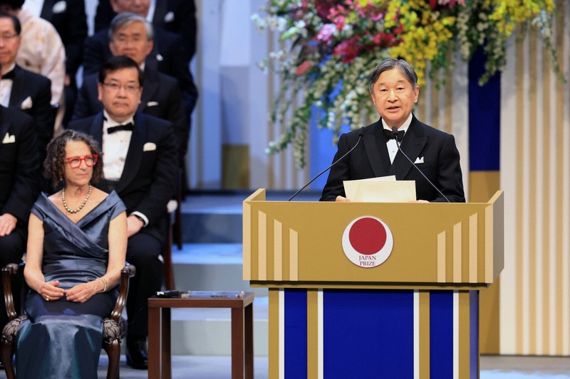天皇陛下「科学技術、最良の形で生かす方法を」日本国際賞授賞式