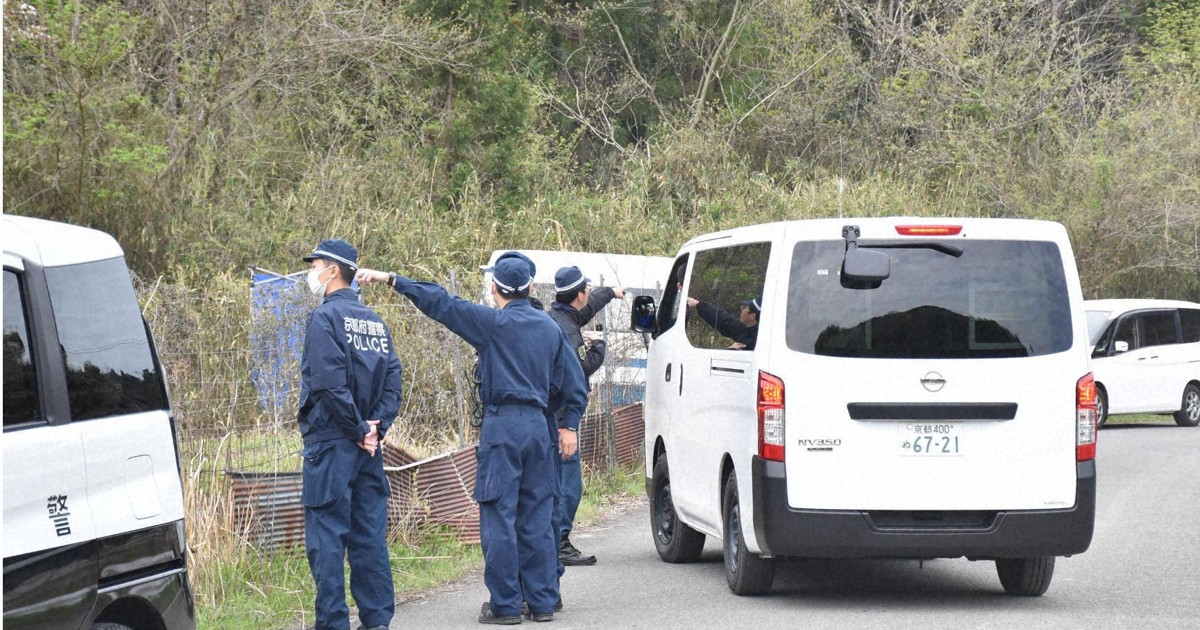 京都の子ども遺体、現場は靴発見場所から4キロ　不自然な点多く