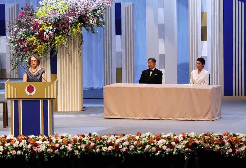 日本国際賞授賞式に天皇、皇后両陛下がご出席 [写真特集7/23] | 毎日新聞