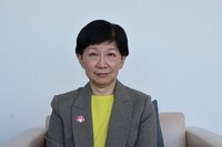 United Nations Under-Secretary-General Izumi Nakamitsu is seen in New York on Feb. 28, 2025. (Mainichi/Kosuke Hatta)