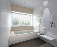 This supplied photo shows a modular bathroom made by Toto Ltd. (Kyodo)