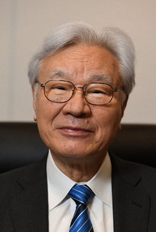谷内正太郎・元国家安全保障局長＝宮本明登撮影