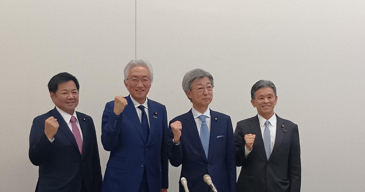 自民・石井参院幹事長ら新グループ結成　40人超「政権支える」