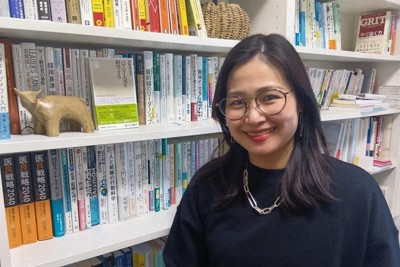 神奈川県立保健福祉大大学院の津野香奈美教授＝神奈川県内で2026年3月30日、菅沼舞撮影