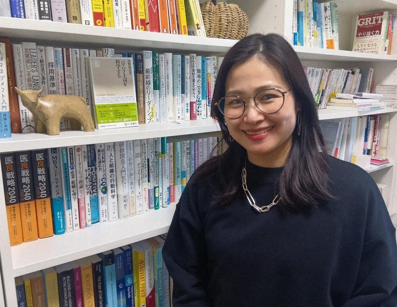 神奈川県立保健福祉大大学院の津野香奈美教授＝神奈川県内で2026年3月30日、菅沼舞撮影