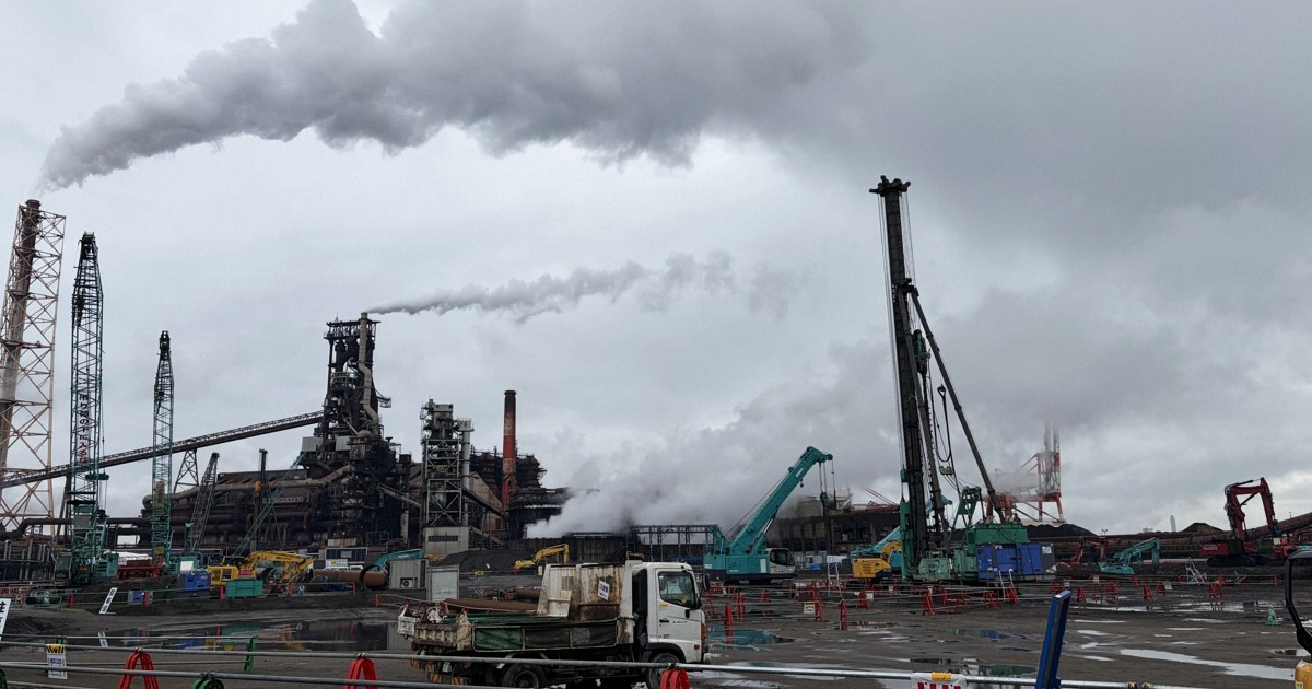 日本製鉄八幡地区、電炉転換工事始まる　29年度の生産開始へ