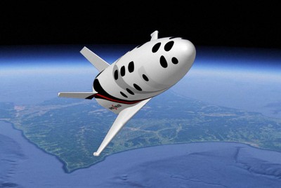 スペースウォーカーが開発を目指していたスペースプレーン「長友」のイメージ＝米本浩一さん提供