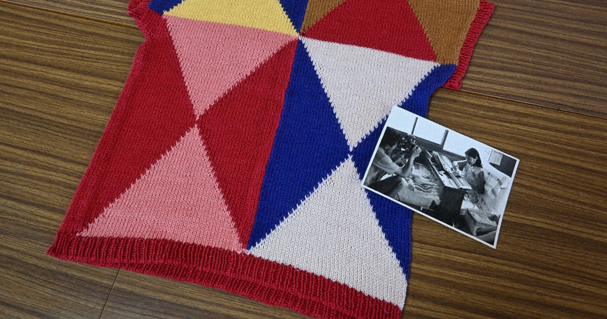 セーターが語る「苦しみ」　被爆者援護法ない時代、編み物で生計