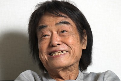 漫画家の東海林さだおさん＝東京都杉並区で2019年11月18日、梅村直承撮影