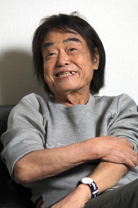 漫画家の東海林さだおさん＝東京都杉並区で2019年11月18日、梅村直承撮影