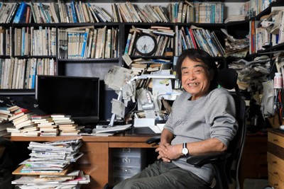 「何でも面白がってみると1日が楽しくなりますよ」＝東京都杉並区で2019年11月18日、梅村直承撮影