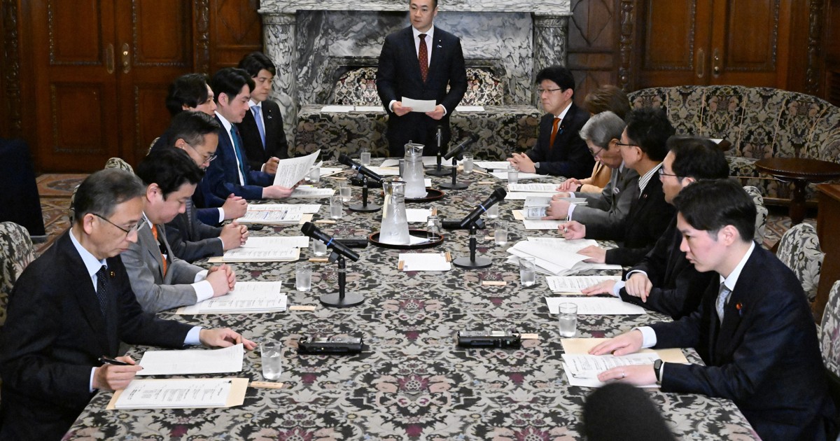 衆院選挙制度協議会、定数削減の追加提案に野党反発　衆院選後初