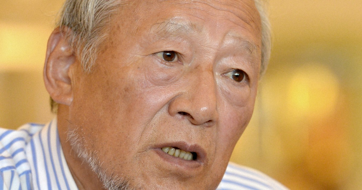 今西和男さん死去　広島で被爆、サッカー日本代表森保監督ら育成