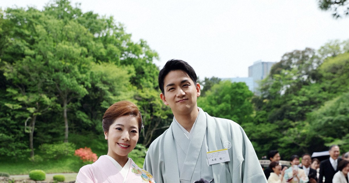 「ゆくゆくは指導者に」　園遊会出席のりくりゅう、胸中明かす