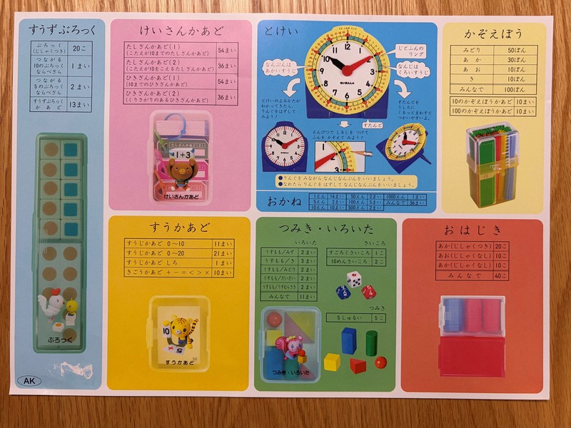 じんじん　浜学園 小2 算数セット！ 教科書 啓林館 対応 算数セット さんすうせっと総合版C 内容13点