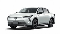 This supplied photo shows Honda Motor Co.'s new electric vehicle, the Insight, to be sold in Japan. (Kyodo)