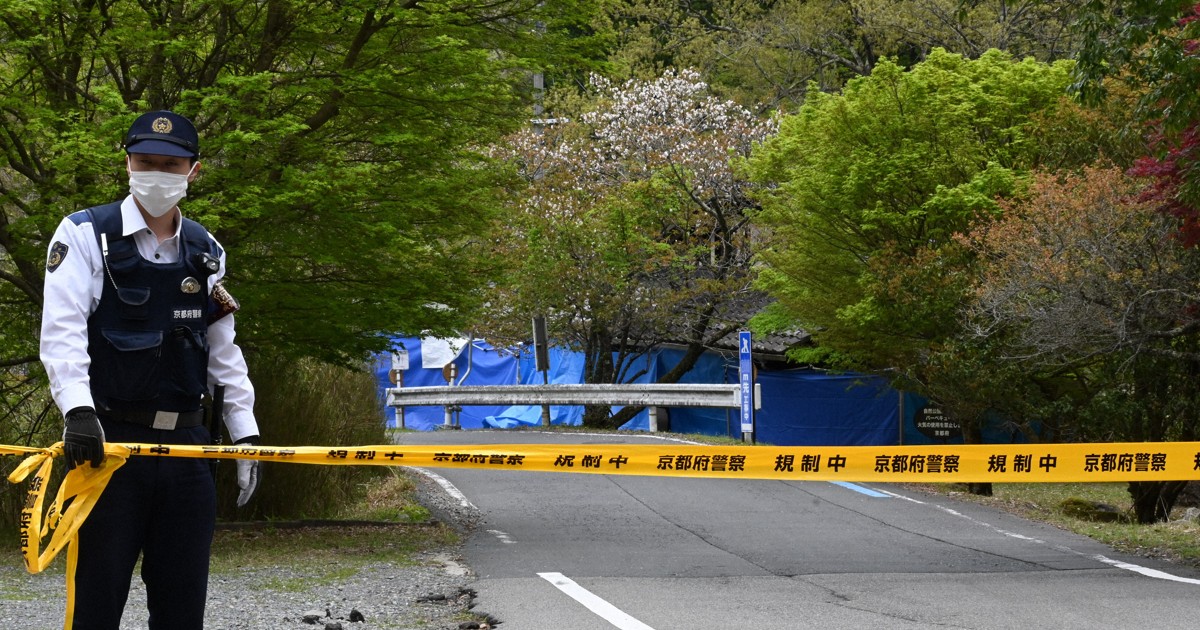 京都・南丹の公衆トイレ周辺を検証　父親、男児遺体を一時遺棄か