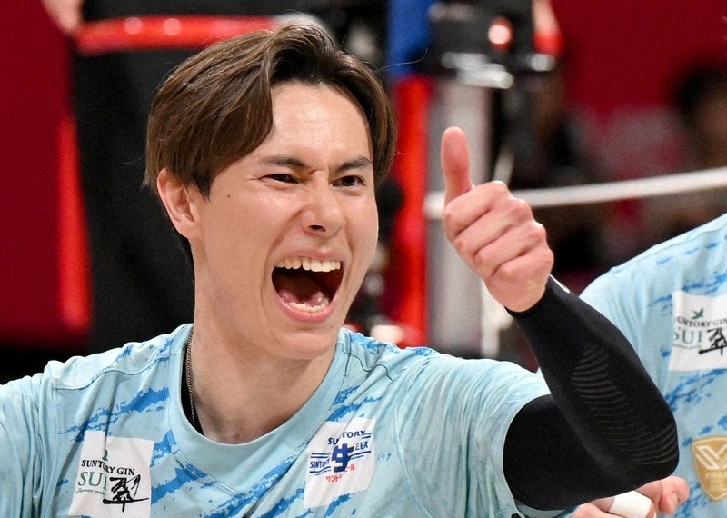 バレー推し：サントリー高橋藍、RS優勝とスパイク決定率向上の要因は