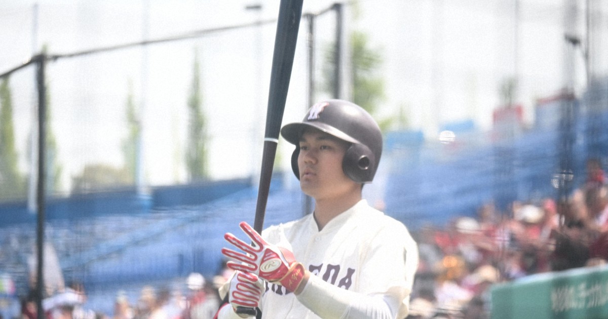 阿部葉太、開幕戦でいきなりスタメン　横浜高初の早大野球部入り