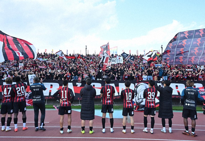 サッカー J2・J3百年構想リーグ 3年ぶりの聖地・厚別 コンサドーレ勝利