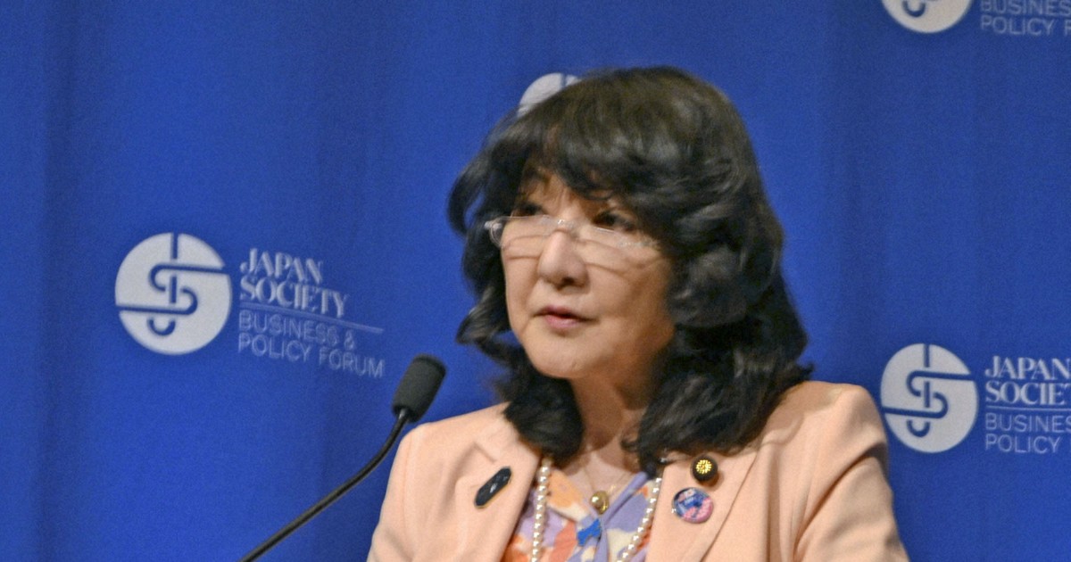 片山財務相、ニューヨークで講演　日米同盟「黄金時代」と評価