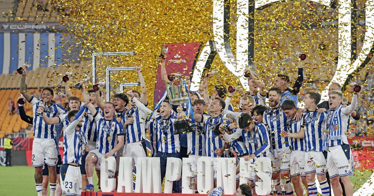 Football: Kubo wins 1st trophy with Copa del Rey, Mitoma nets stunner