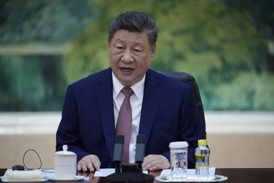 中国の習近平国家主席＝北京で2026年4月15日、ロイター