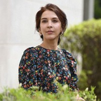 イラン出身の俳優サヘル・ローズさん＝宮本明登撮影