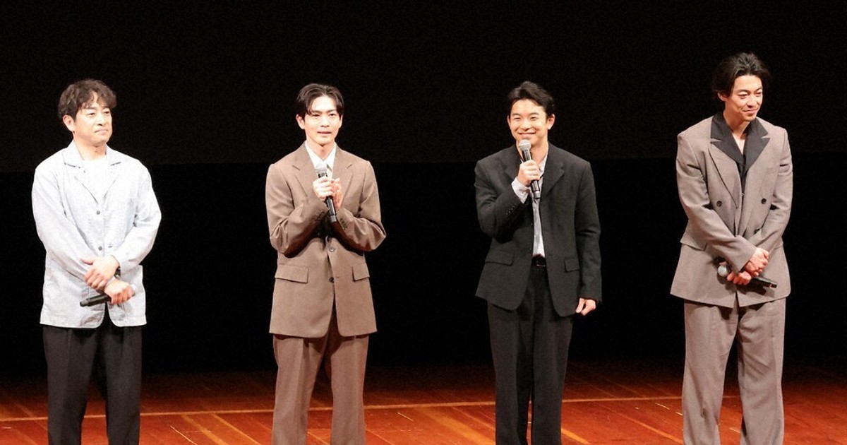 「豊臣兄弟！」裏話も　仲野太賀さん「撤退戦」舞台の滋賀で登壇