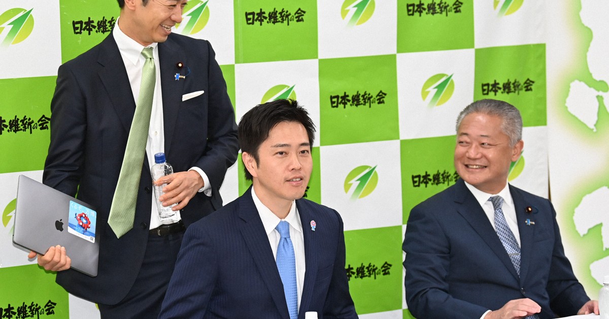 「大阪都構想投票の段取りまでか」　維新吉村氏の進退を幹部が推察