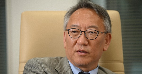 東京財団の柯隆・主席研究員＝藤井達也撮影