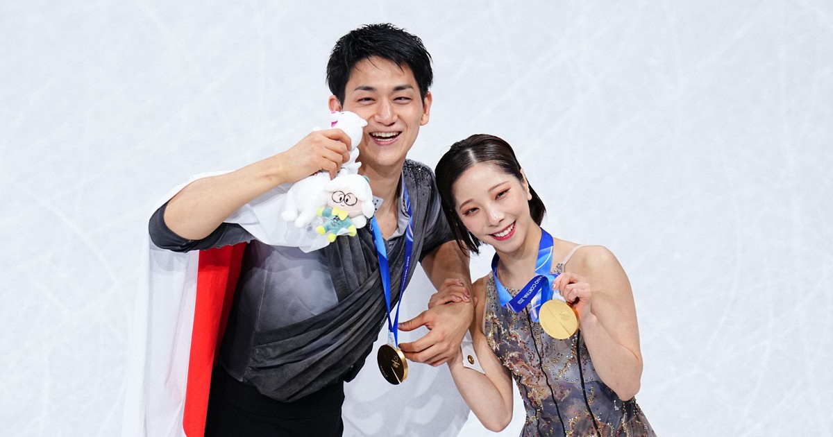 りくりゅうに年間最優秀選手　2年連続3回目　記者表彰