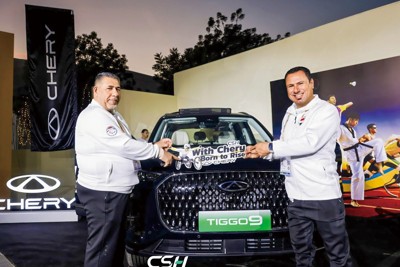 奇瑞汽車はドバイ開催の2025アジアユースパラ競技大会でパートナーを務めた（同社提供）