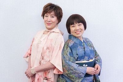 藤山直美（右）と高畑淳子