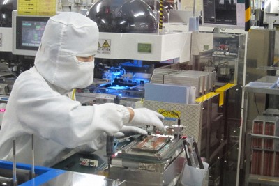 三菱電機のパワー半導体組み立て工場