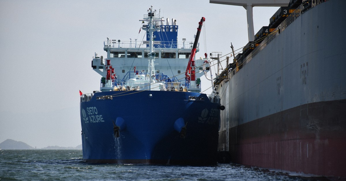 大阪ガス、LNG燃料供給船の運用を開始　国内では3隻目