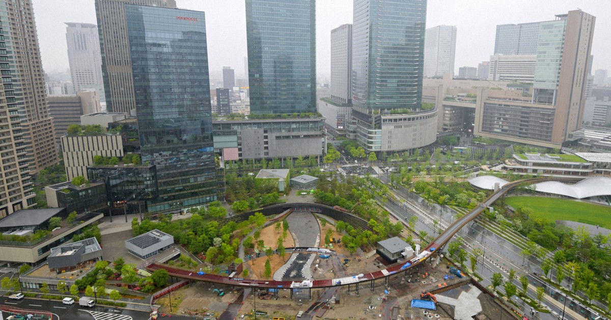 JR大阪駅北側に新たな「森」　うめきた公園内、11月20日開園