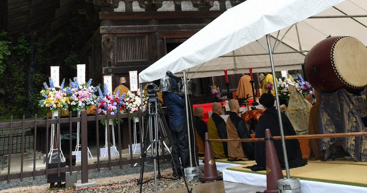 山口の国宝「瑠璃光寺五重塔」改修終わる　屋根替え優美な姿に