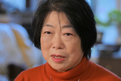 杉山響子さん＝東京都内で2025年12月23日、手塚耕一郎撮影