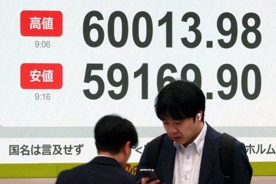 AI、半導體股價過度飆漲後修正 日經指數續跌 市場瀰漫警戒氣氛