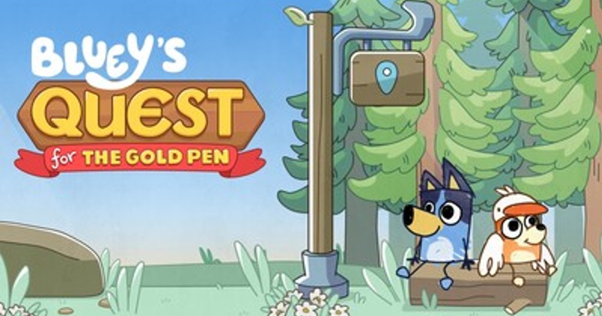 Bluey★送料込み★引き出し プレスリリース：『Bluey's Quest for the Gold Pen』が2026年7月30日