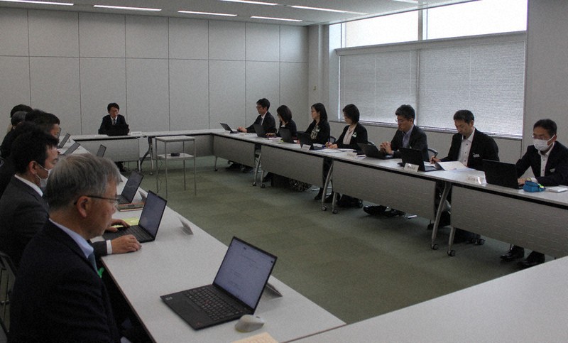栃木が開いた中東情勢の影響に関する連絡調整会議＝県庁で2026年4月23日、仙石恭撮影