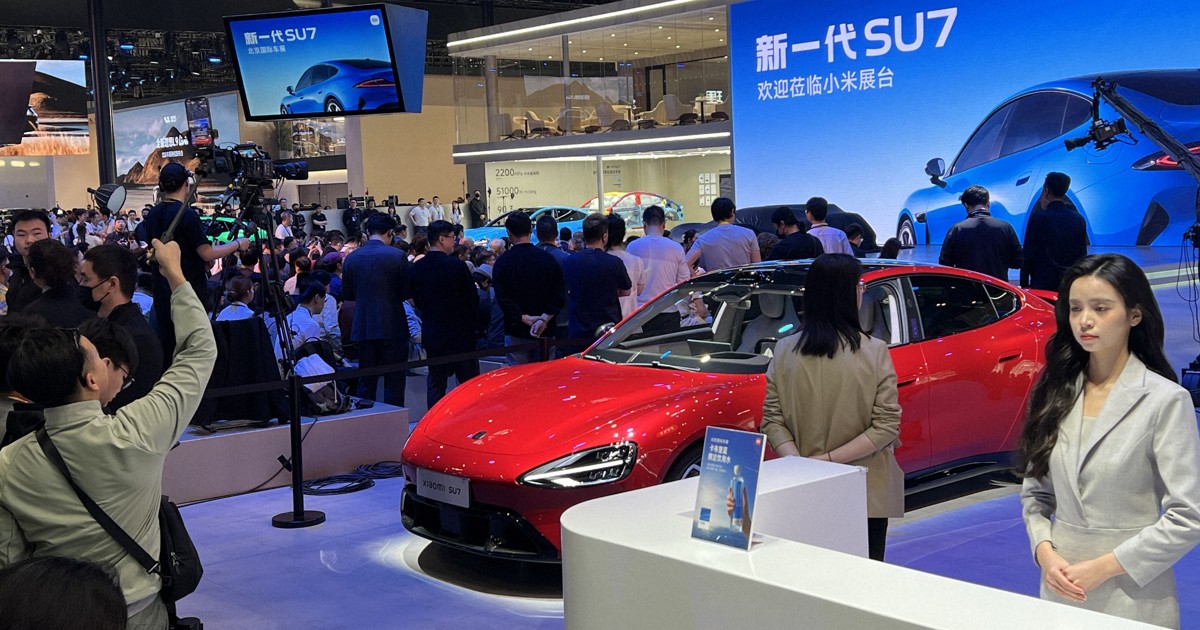 北京モーターショー開幕　ガソリン価格上昇で最新EVに注目