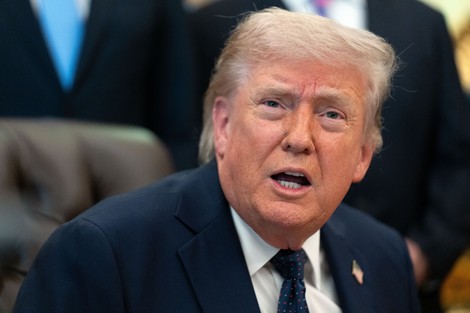 トランプ米大統領＝ホワイトハウスで2026年4月23日、AP