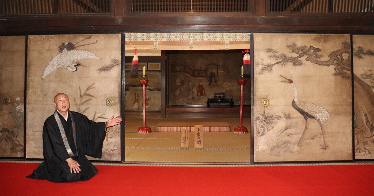 明智光秀の菩提寺・西教寺　客殿内部を期間限定で一般初公開
