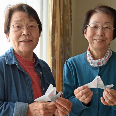 83歳がNYで「一歩」へ　折り鳩に込める希望と原爆の理不尽