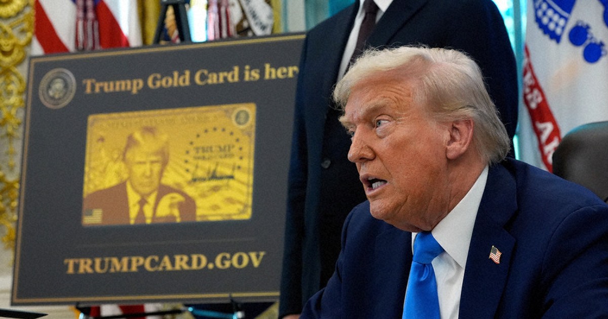 Trump's 'gold card' visa starting at $1 million granted to just 1 person so far, White House says